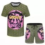 survetement versace tshirt et short versace new